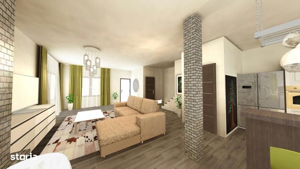 Complex nou rezidențial,case cu etaj,120 mp,teren 700 mp,Sângeorgiu