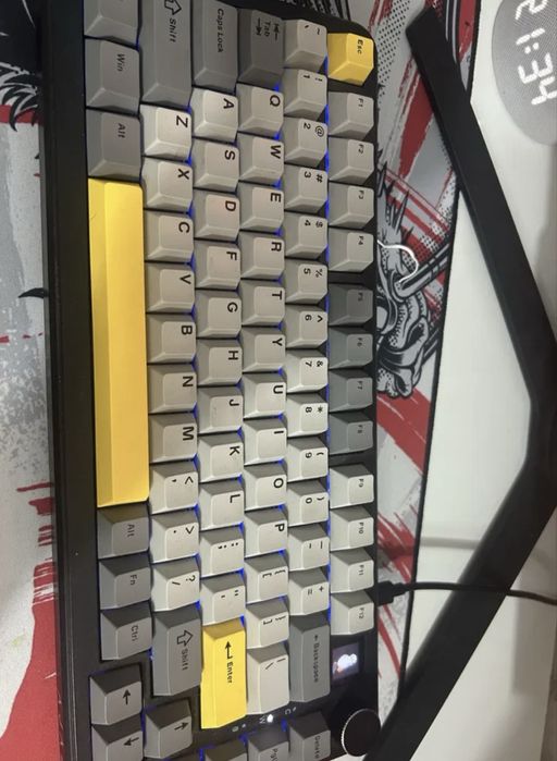 Игровой комп со всеми девайсами, креслом и моником