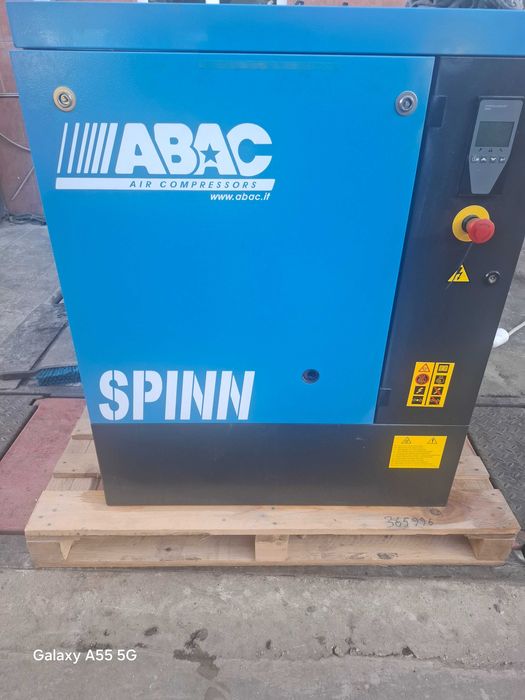 Compresor cu Surub Nuair SI ABAC de 11 kw, 10 bar,AN 2016. 0RE 9970