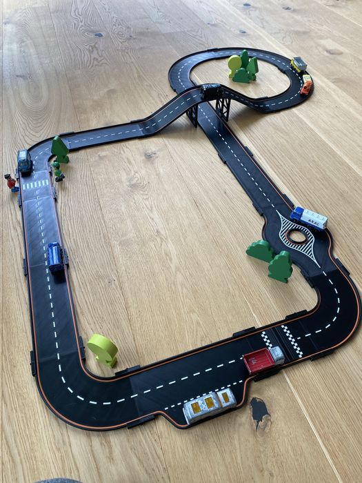 Комплект пътища за Hot Wheels, Matchbox, Brio, Ikea и релси