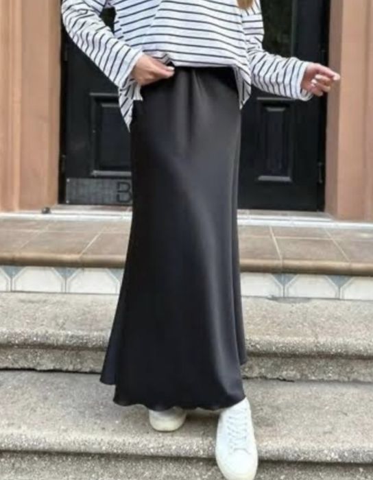 Распродажа юбок трапеция (шелк+атлас) отличного качества