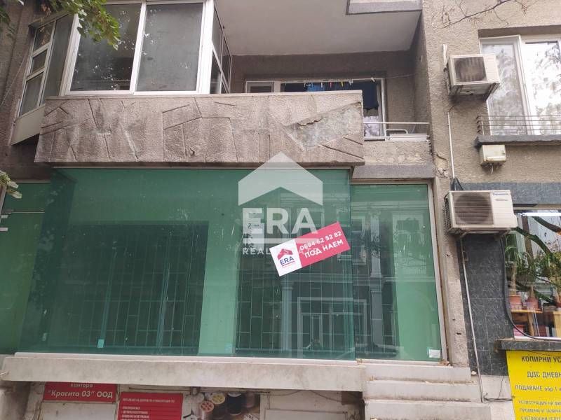 Партерен офис под наем, с лице 7 м на ул. Хан Аспарух, в Гръцка махала