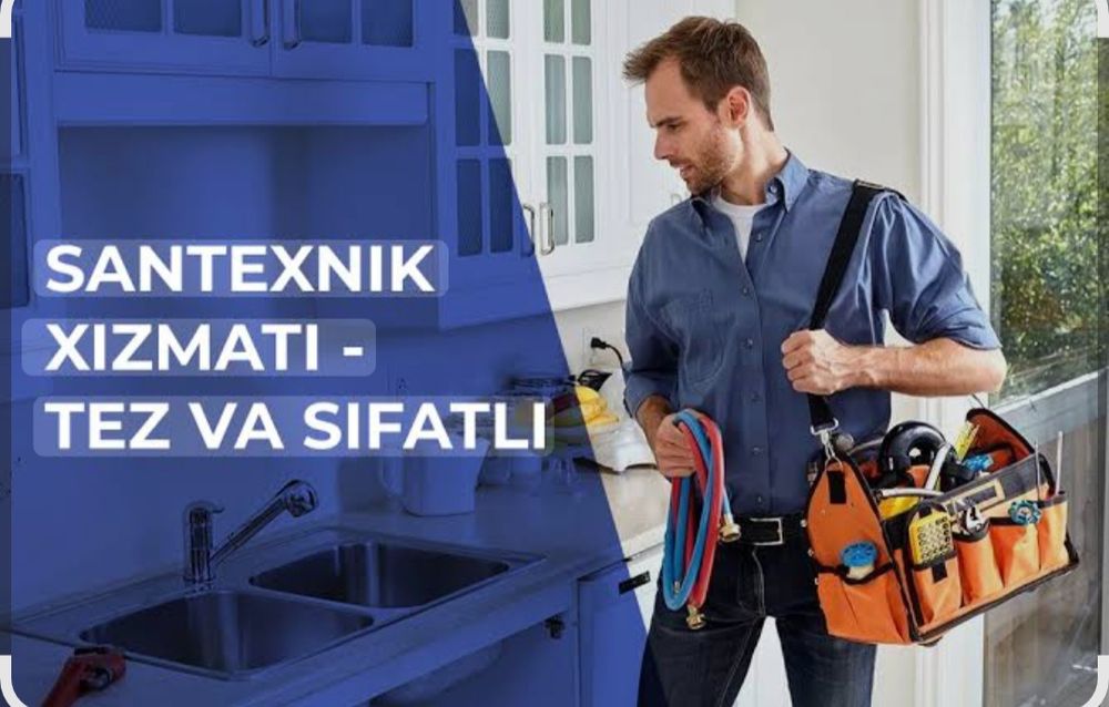 Santexnika va otopleniya qilamiz
