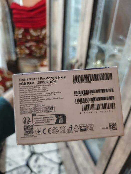 Redmi note 14 pro sotiladi