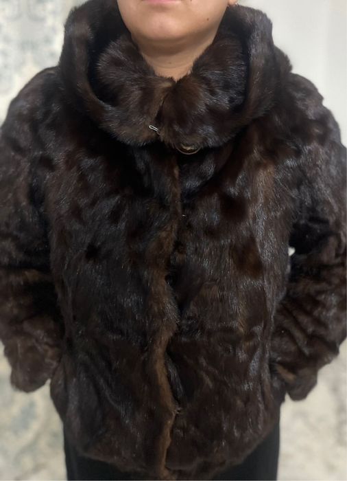 Норковая шуба автоледи