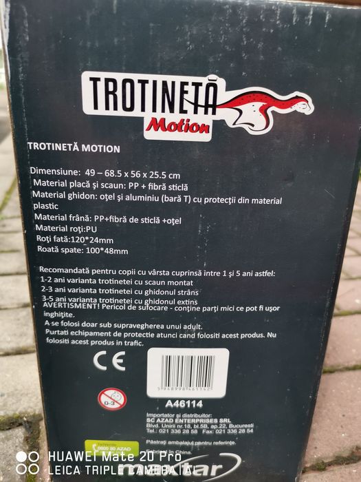 Trotineta copii 3 în 1