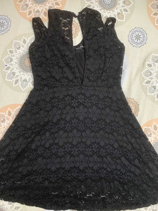 Rochiță NOUĂ-dantelă neagră