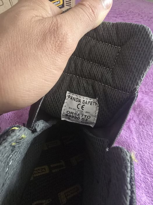 Pantofi de lucru Panda Orsetto si Pantera, protectie S3, mărime 42 NOI