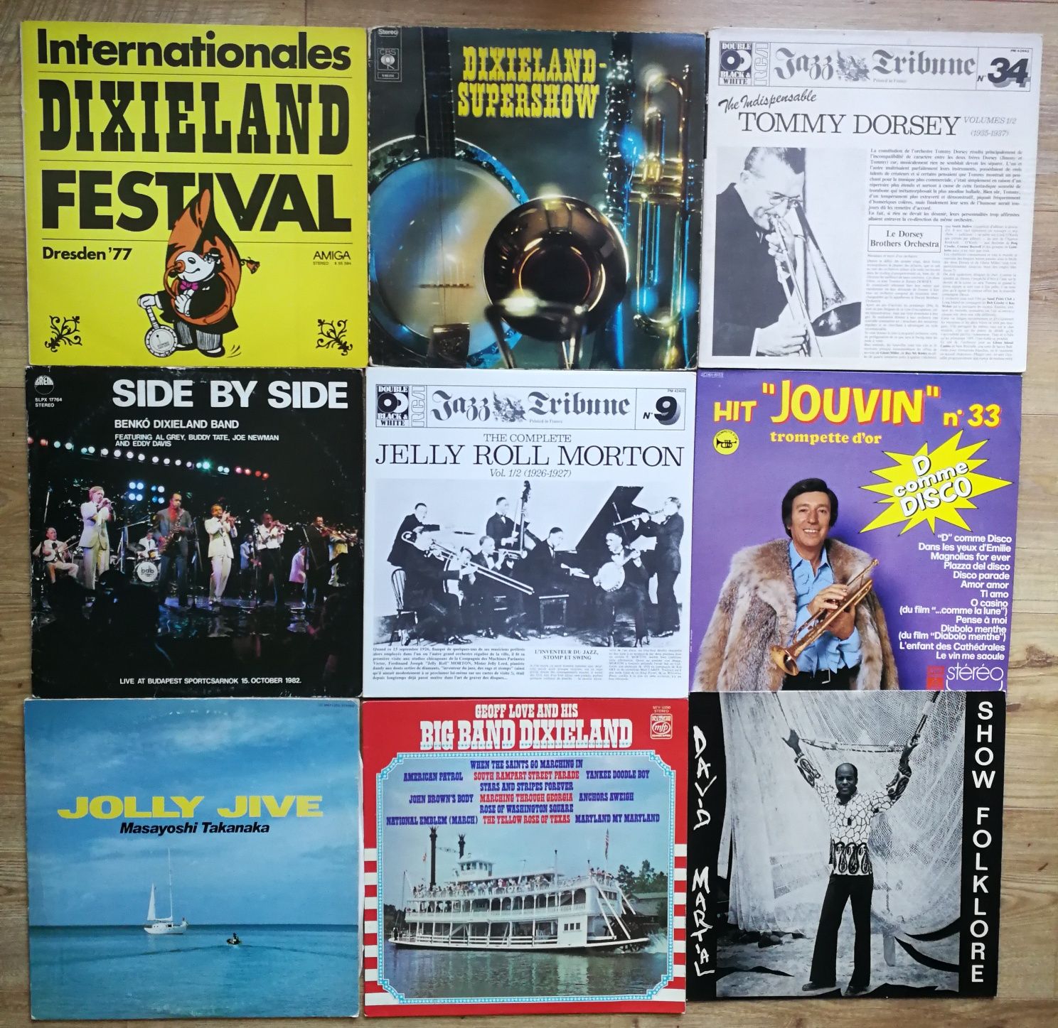 Vinil Billy Eckstine Acker Bilk Tedy Buckner Jazz bebop Dixieland