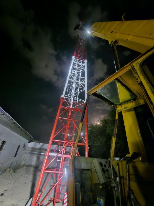 Услуга КАМАЗ Авто кран 25 тонны 21 метр стрела