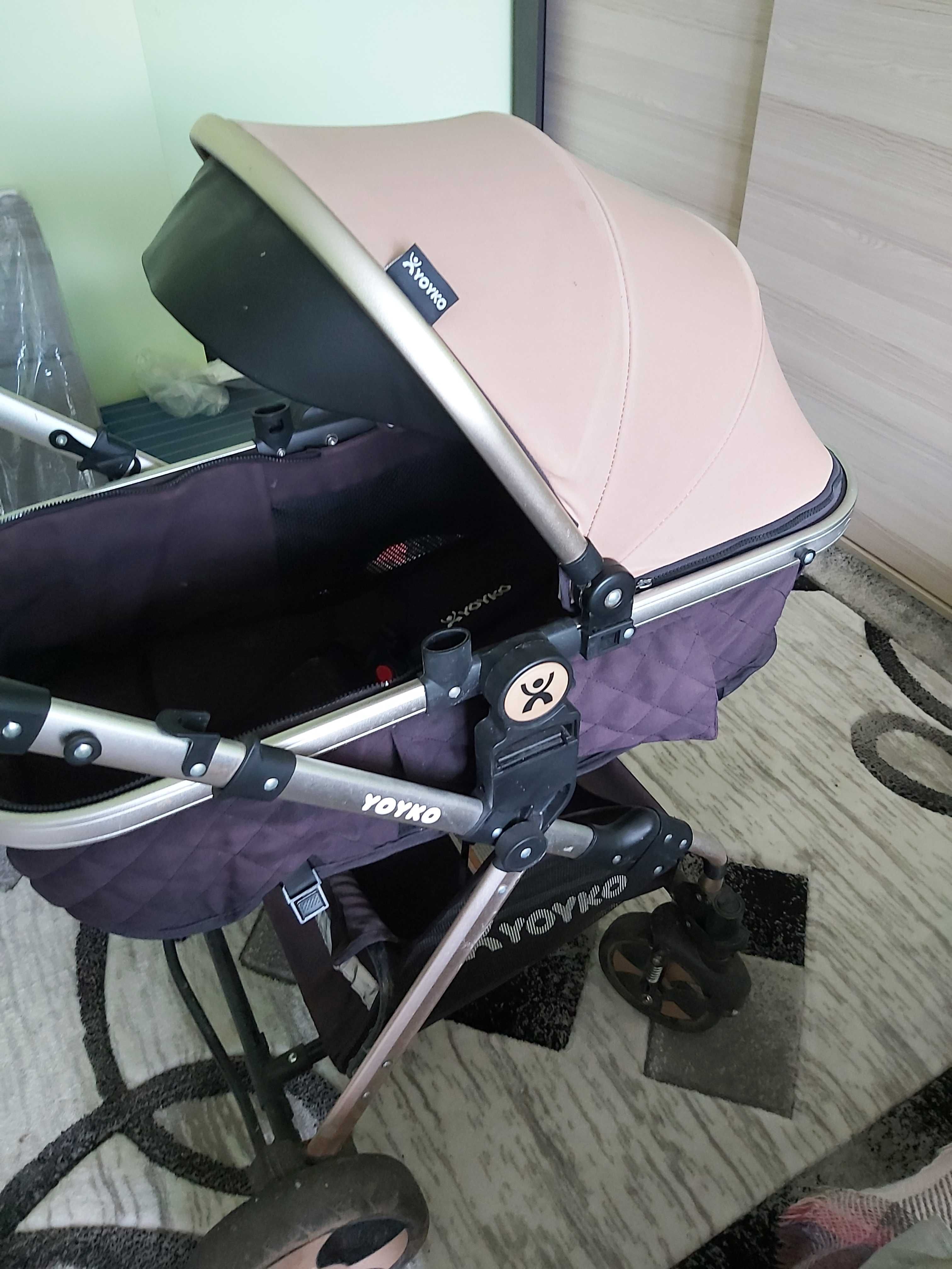 бебешка количка със стол за кола