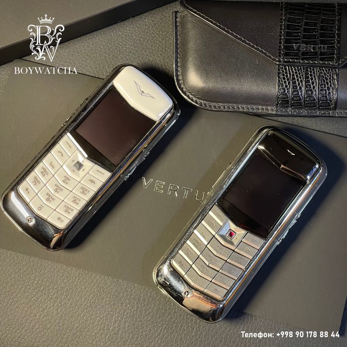 В наличии телефоны брэнда VERTU
