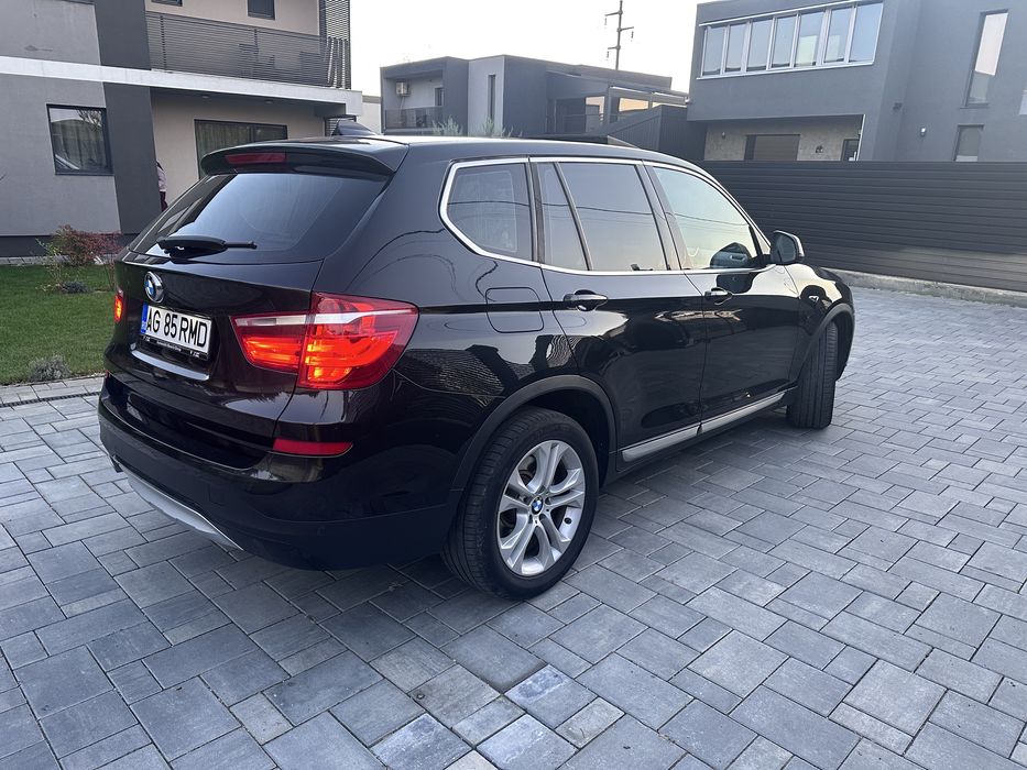 BMW X3, F25-facelift, 190 cai, distronic, camere 360, panoramic