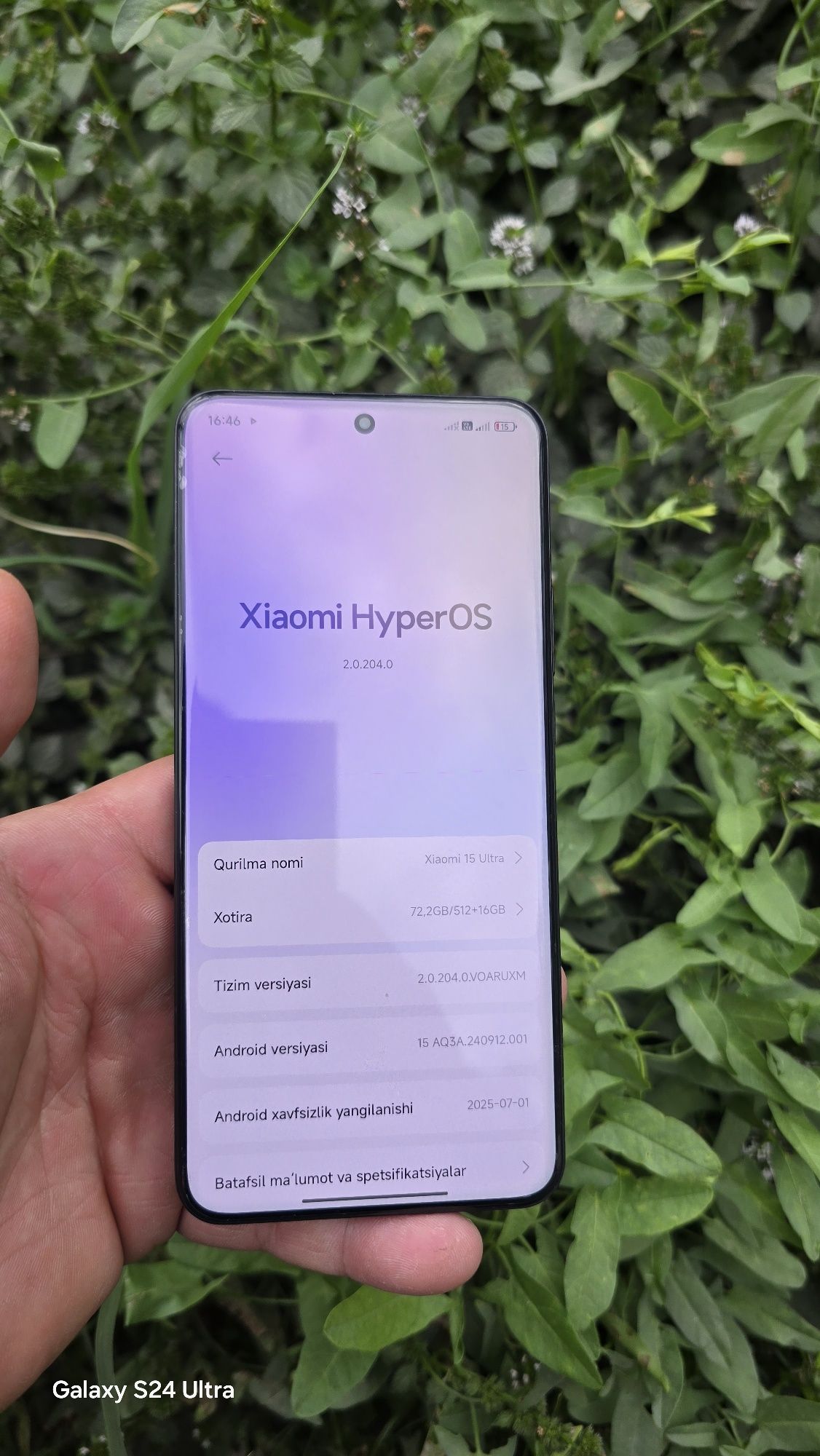 Xiaomi 15 ultra global