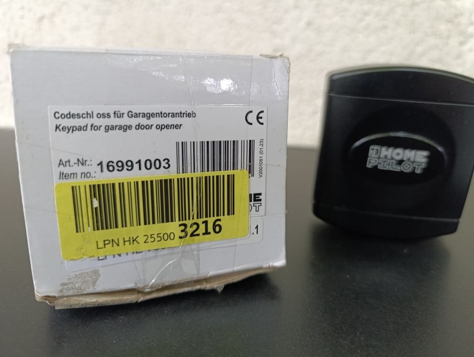 HOMEPILOT Tastatura cu coduri cod pentru usi garaj motorizate blocare