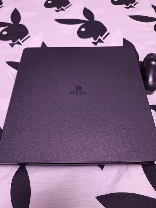 PS4 Slim 1TB + Controller Original + Cablu HDMI & Alimentare  Func