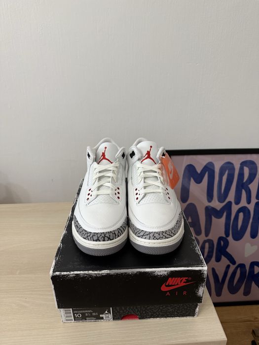Jordan 3 white cement