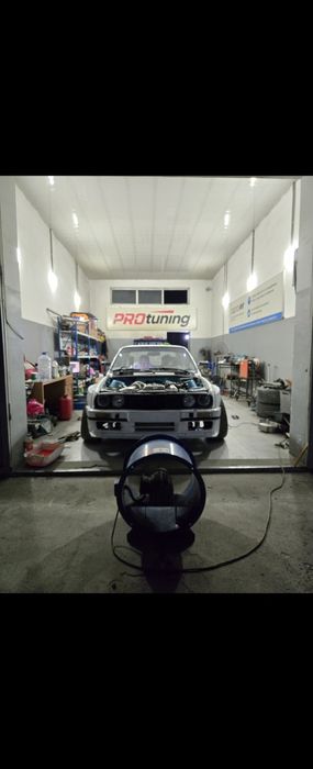 BMW E30 купе дрифт корч