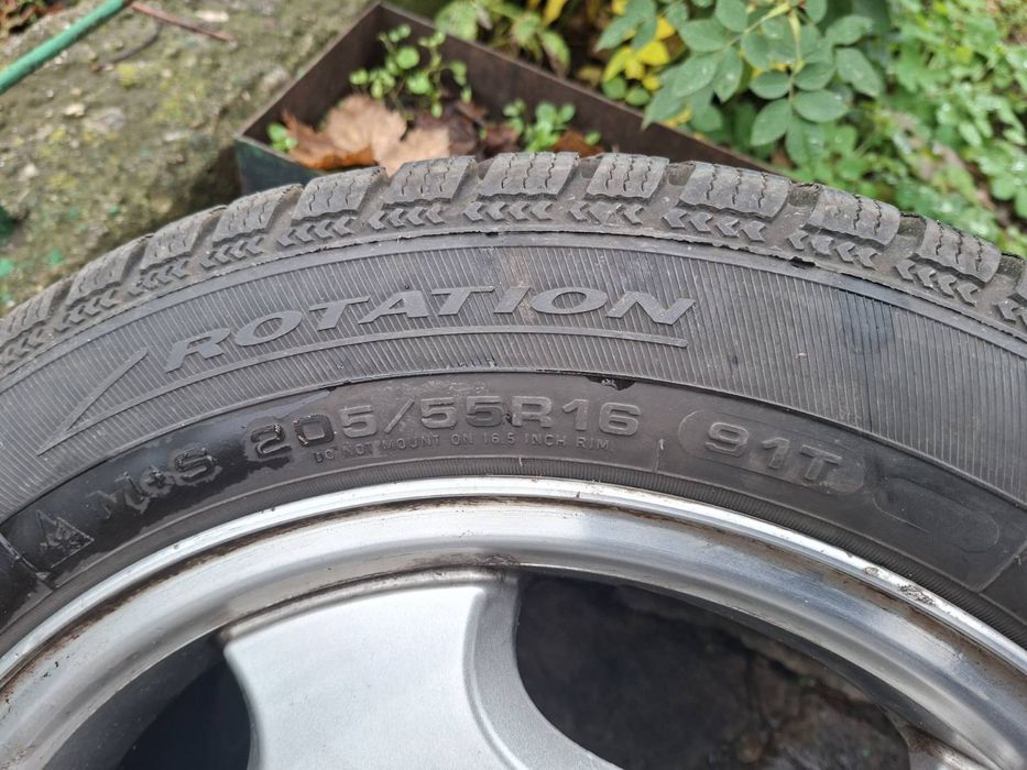 Джанти със зимни гуми