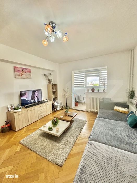 Apartament 3 camere, decomandat, et. 7/9, zona Gh. Lazar -Iulius Mall