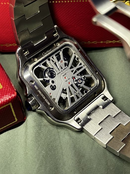 Cartier Skeleton Sapphire НАЙ ДОСТЪПНА ЦЕНА В БГ!!!