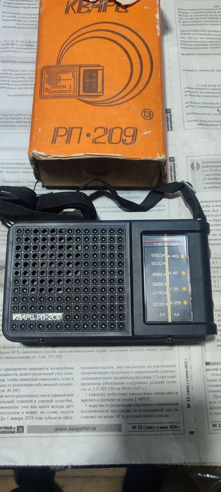 Радио Кварц 209 новый в коробке