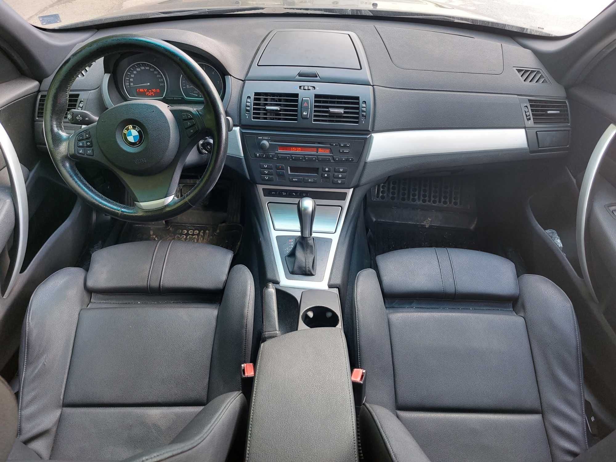 На Части:BMW X3 2.0d 177 к.с. AUTO 2008 Налични рейка, раздатка, табло
