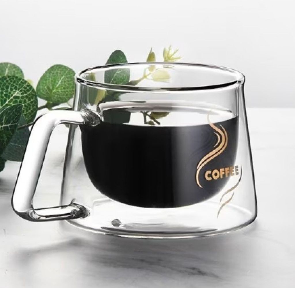 Чаша за кафе и чай с двойно дъно Coffee