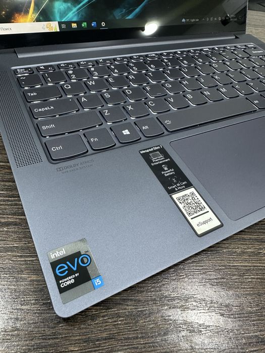мощный 8-ядерный i5 ноутбук Lenovo IdeaPad Slim 7, для офисных програм