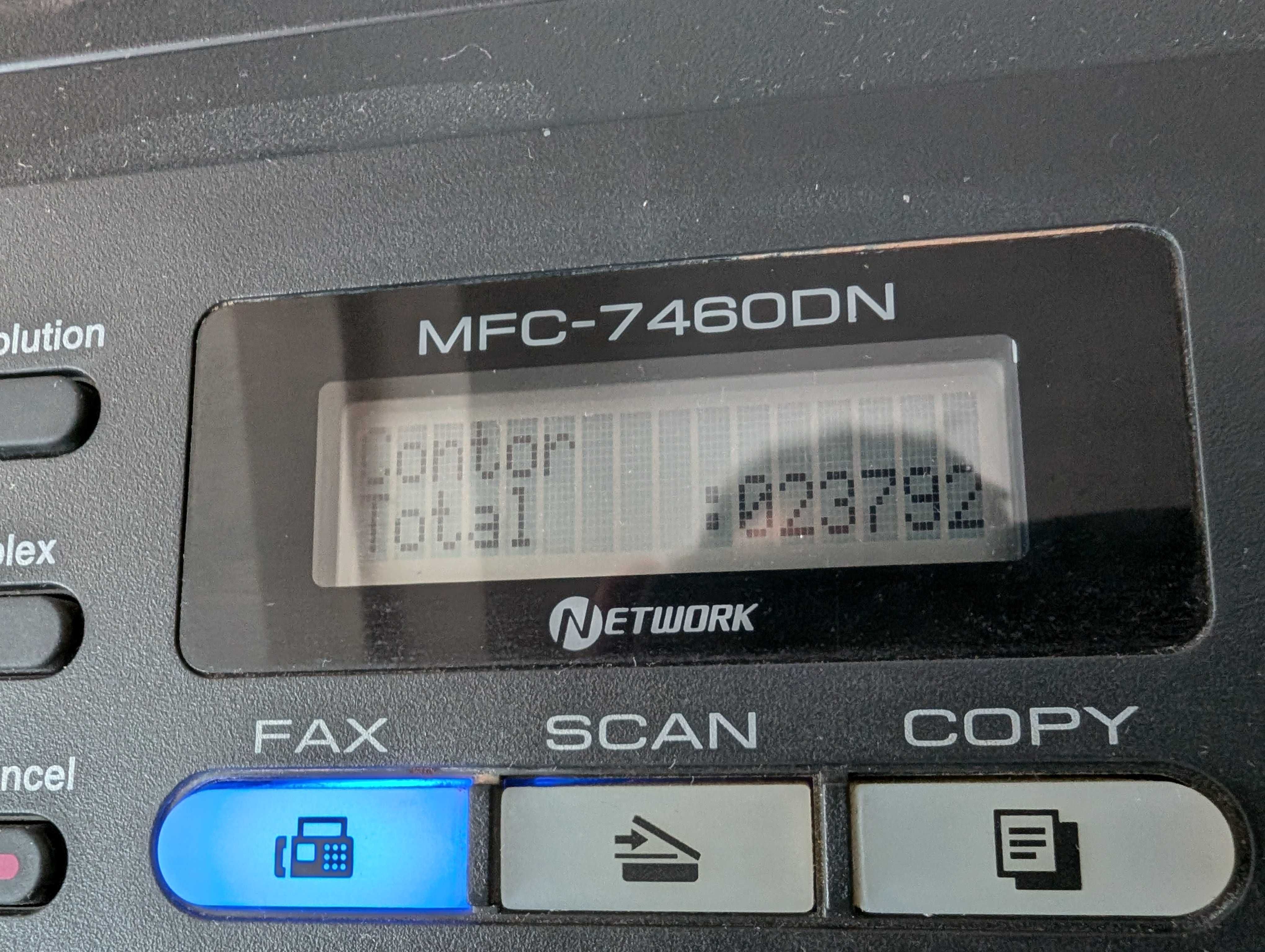 Imprimanta multifunctionala Brother MFC-7460DN A4, Fax, Scanare