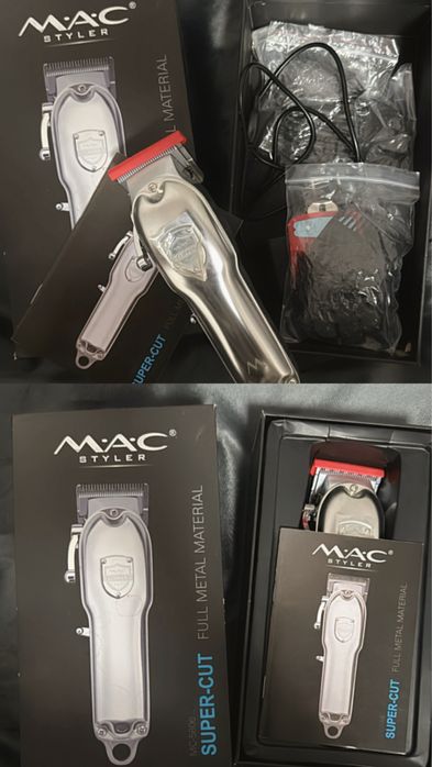 Yangi m.a.c styler Soch soqol mashinkasi