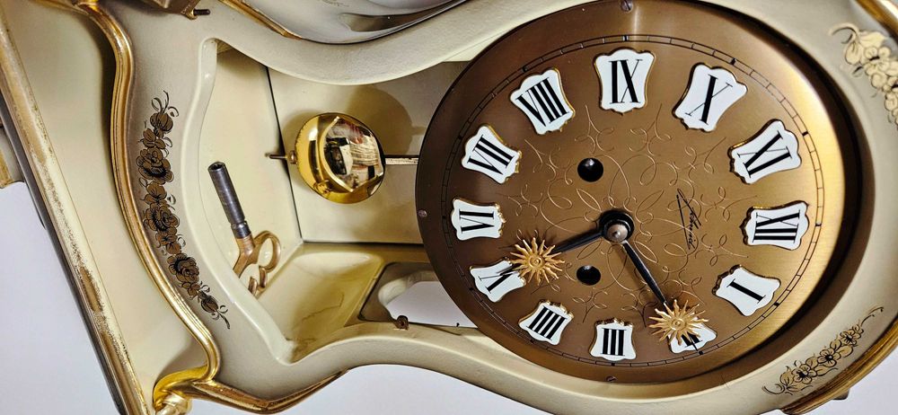 Ceas de semineu cu pendul Schmid 2