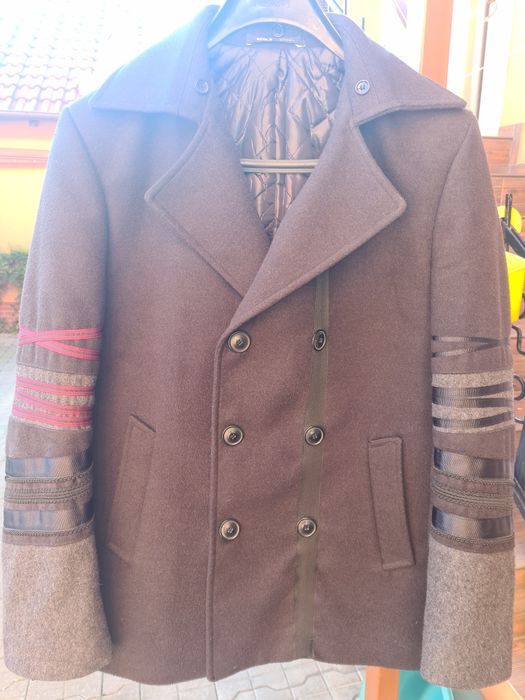 Palton pardesiu barbati 100% casmir impecabil