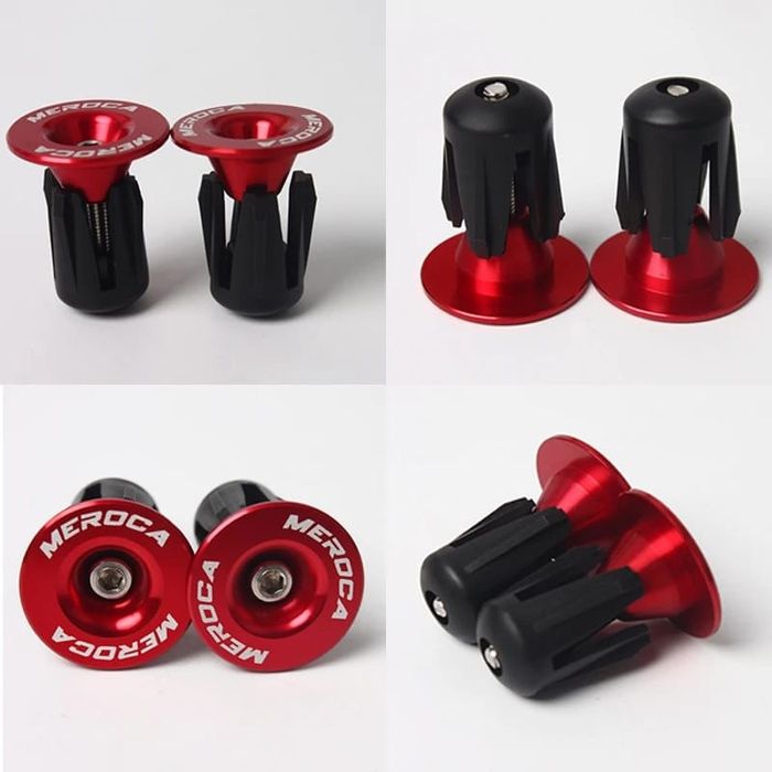Dopuri aluminiu ghidon capete end bar bicicleta trotineta mtb cursiera