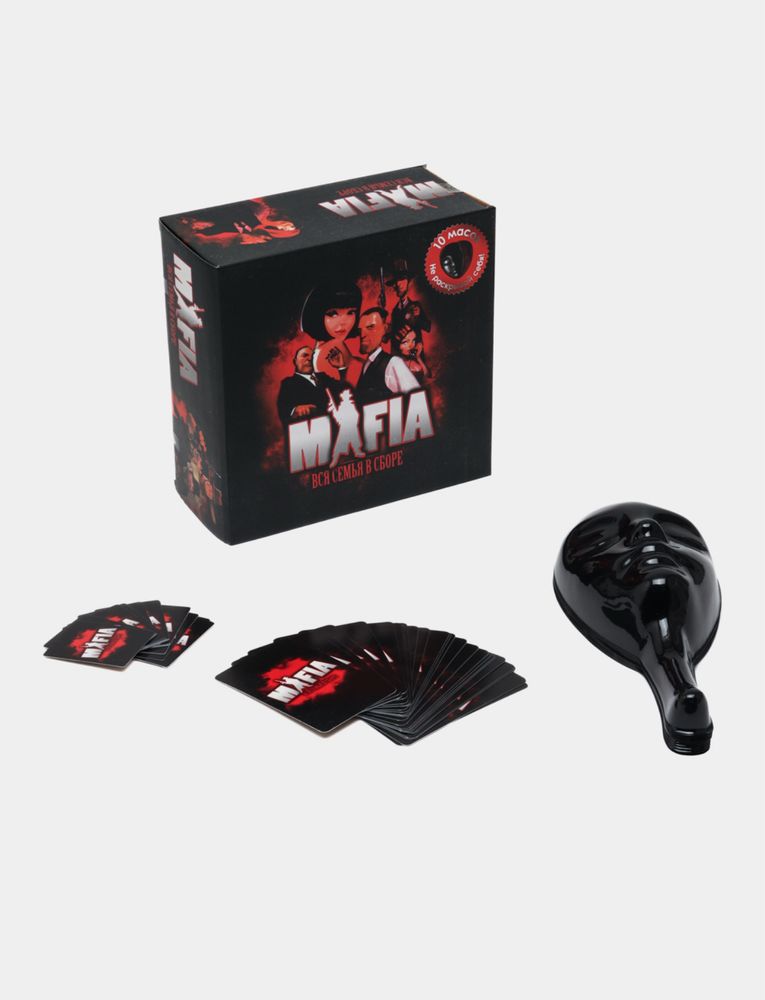 Срочно. Новая. Настольная игра МАФИЯ с масками