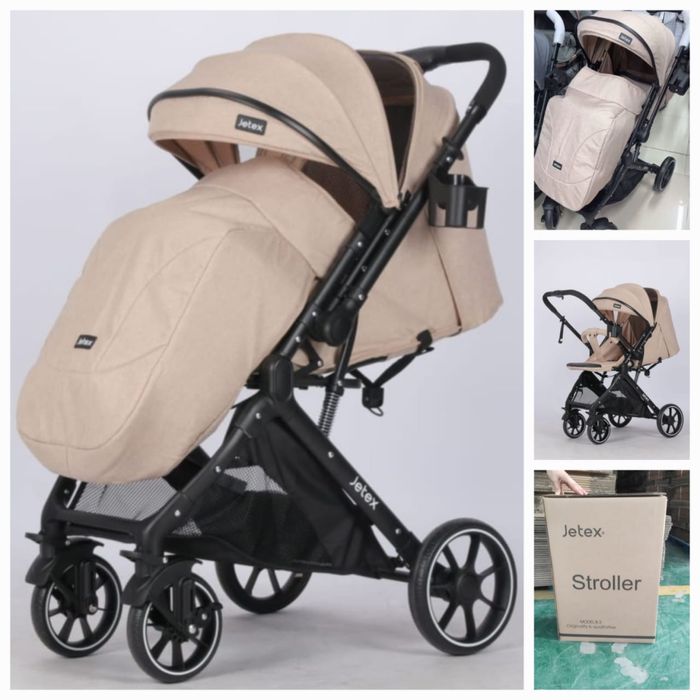 Детская прогулочная коляска Jetex прогулочные коляски Алматы +доставка