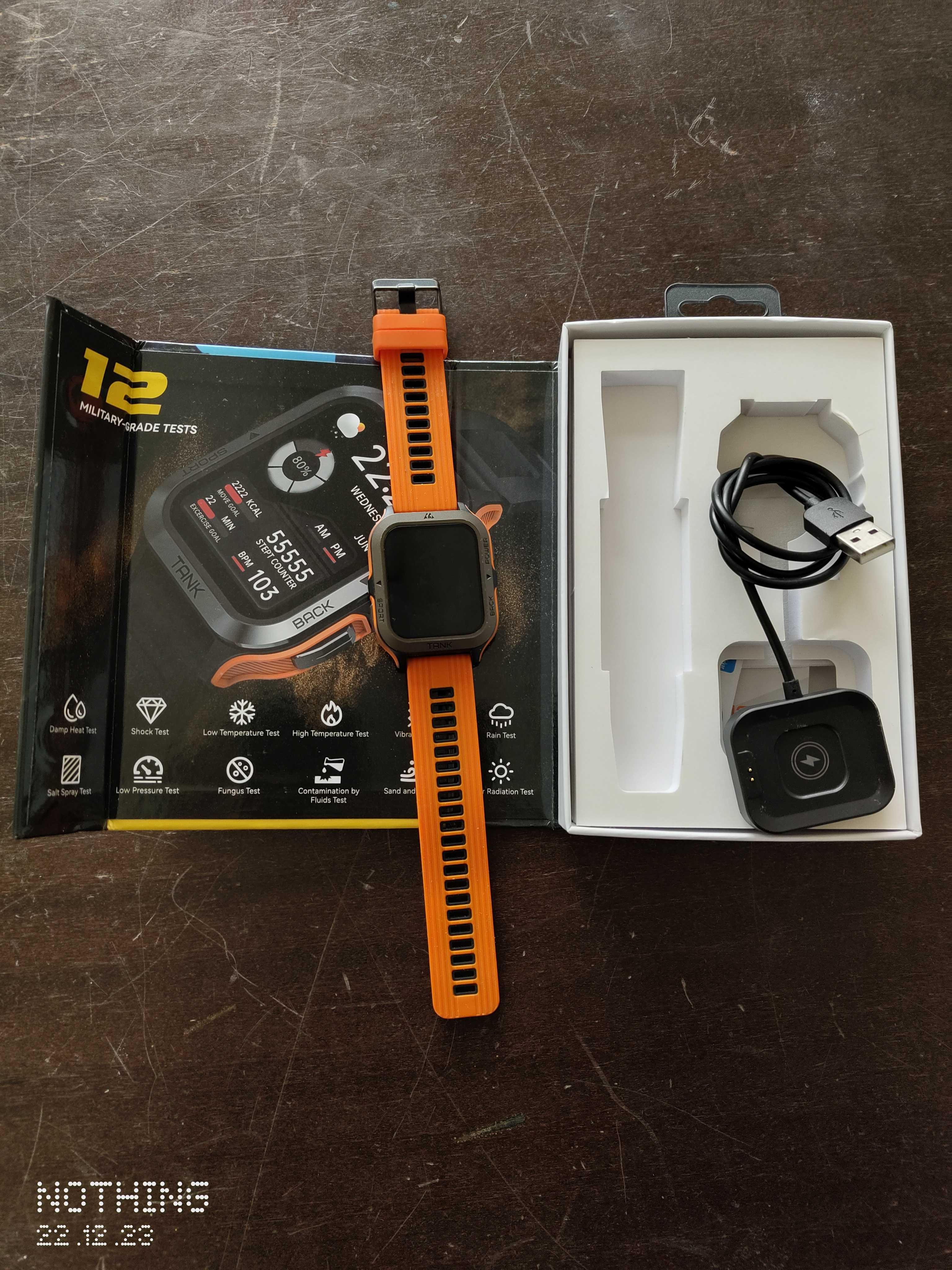 Kospet M2 tank - smart watch