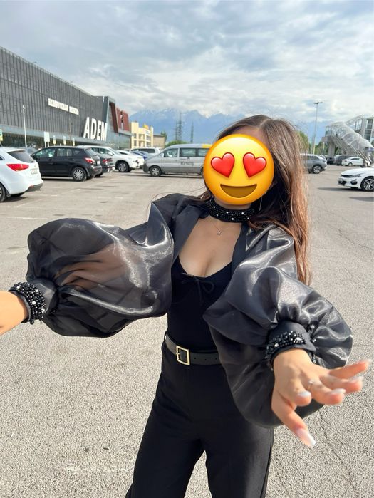 Балеро-накидка, ручная работа