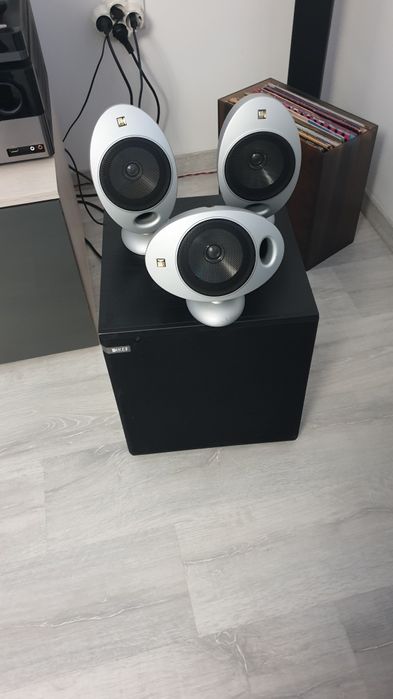 Subwoofer Kef Q400/Kube 1 cu 3 sateliti Kef  SP 3375
