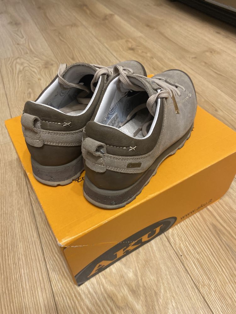 Aku Туристически Bellamont 3 Suede Gw GORE-TEX 520.3 Beige/Cream 227