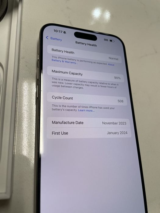 Iphone 15 Pro Max 512 gb ingrijit