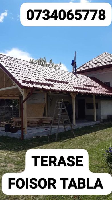 Reparații acoperisuri montaj țigla metalica dulgherie