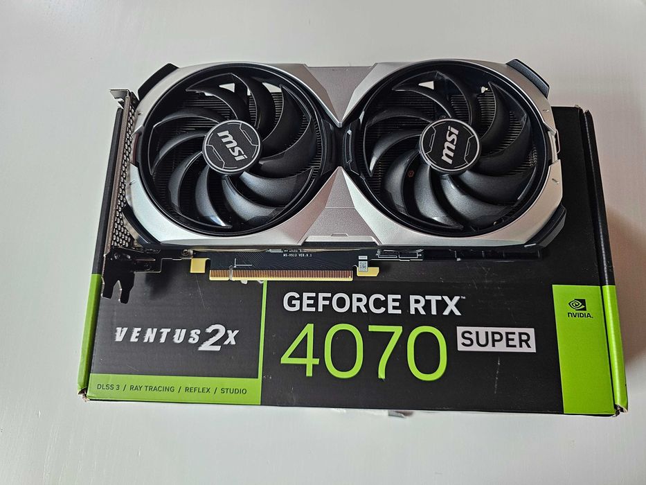 Placa video MSI GeForce RTX4070 SUPER VENTUS 2X OC