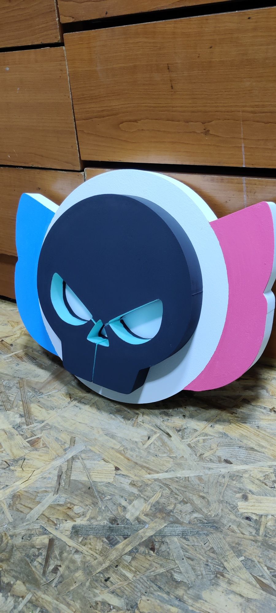 Logo  Brawl Stars handmade 40x30 cm