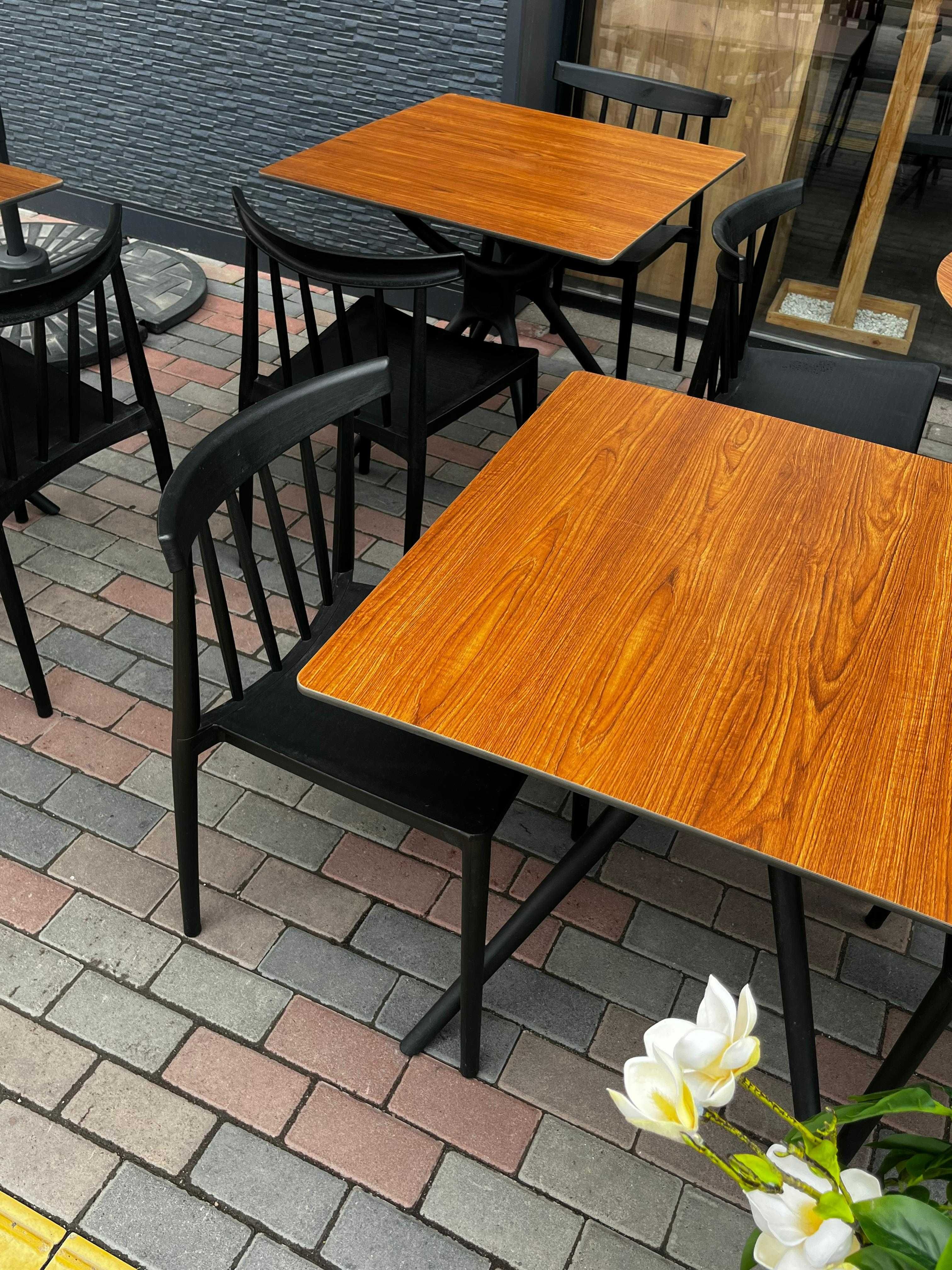 пластиковая мебель со скидками кафе/бар/ресторан стул стол комплекты