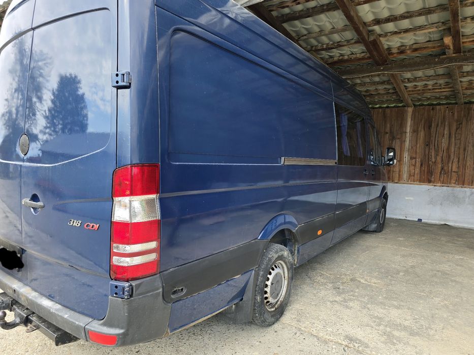 Mercedes Sprinter 180CDI 2008 MIXTA 6+1 locuri, 221000km
