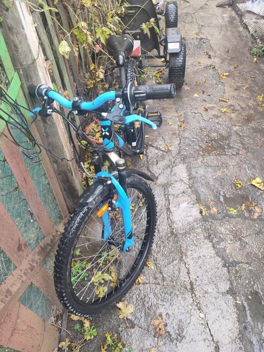 Kart cu 2 locuri + bicicleta