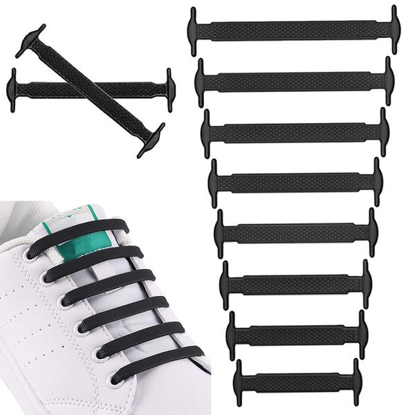 Силиконовые шнурки для обуви без привязки