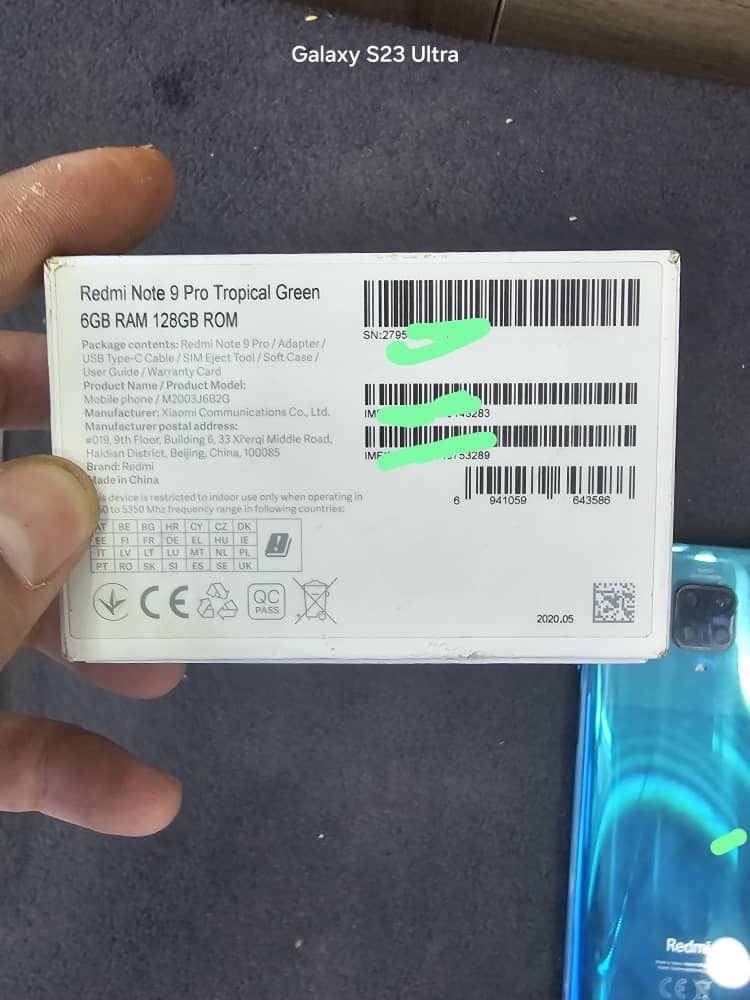 Redmi note 9 pro
