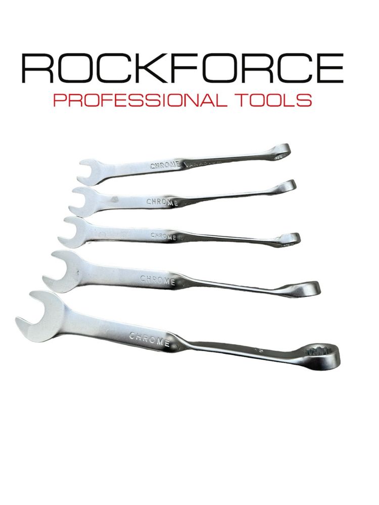 Звездогаечни ключове Twist ROCKFORCE , 5 части